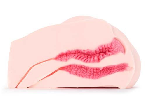 Мастурбатор Вагина и анус двухслойная Kokos Samanda вид 4