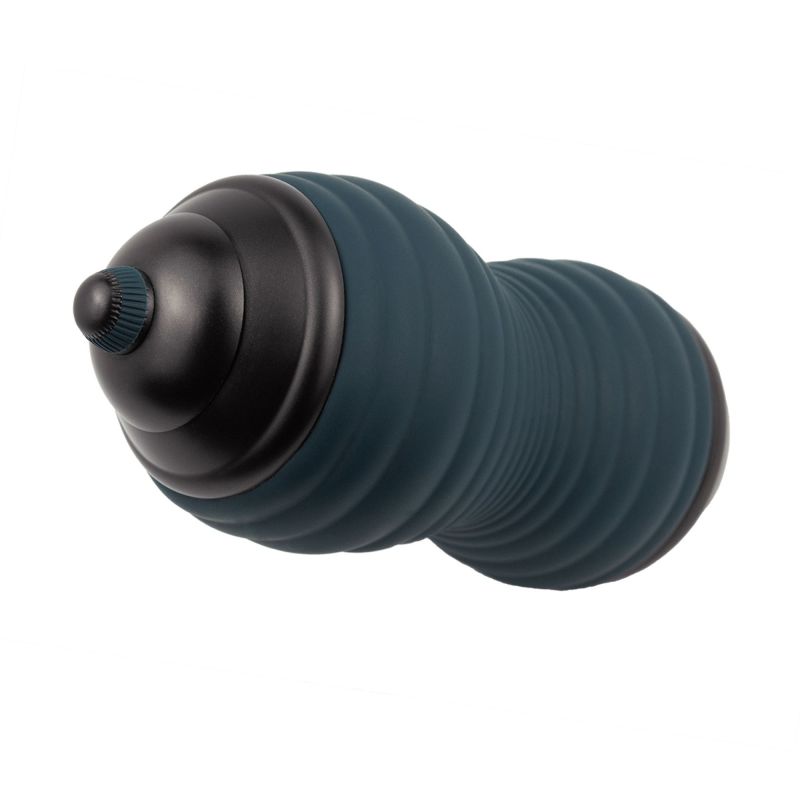 Мастурбатор вагіна з кібершкіри Adrien Lastic Siltex Ultra, бежевий у сірій колбі вид 5