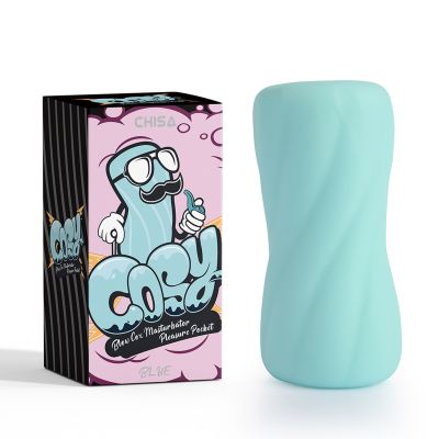 Мастурбатор яйцо Chisa COSY Blow Cox, голубое