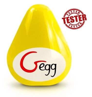Мастурбатор Яйце багаторазовий NEW! Gegg - Жовтий (При покупці 3 ОД) подарунок за 1 грн