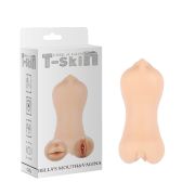 Мастурбатор двосторонній Вагіна та Рот Chisa T-Skin Bella's Mouth & Vagina з кібершкіри
