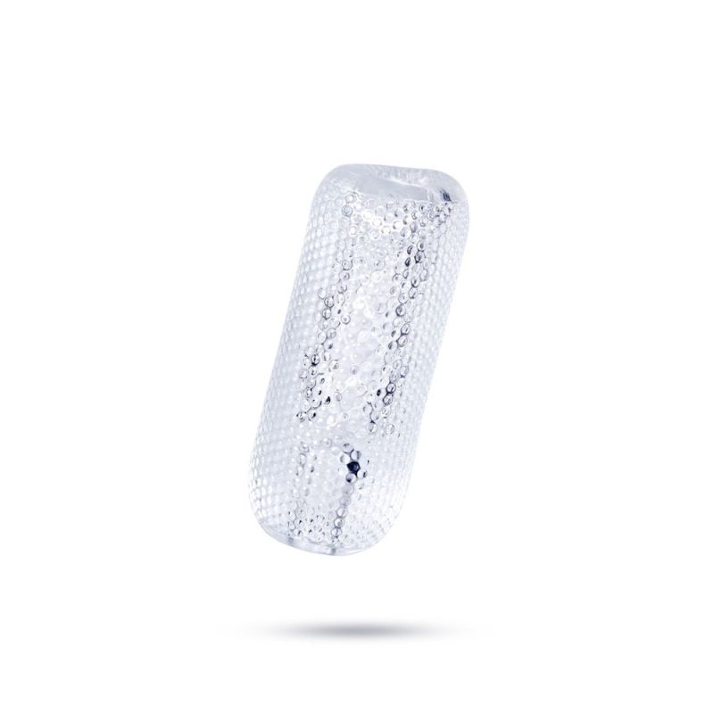 Мастурбатор нереалістичний Chisa Prof.Jason C з отвором для вібропулі, прозорий вид 3