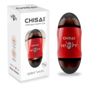 Мастурбатор двосторонній Вагіна та Рот Chisa Portable Happy Cup у колбі
