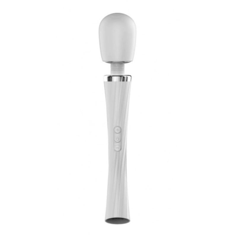 Микрофон с гибкой головкой Chisa Body Rhythm Ryra The Wand, белый вид 3