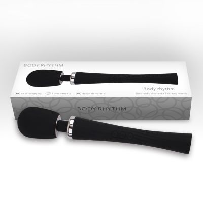 Микрофон с гибкой головкой Chisa Body Rhythm Ryra The Wand, чёрный