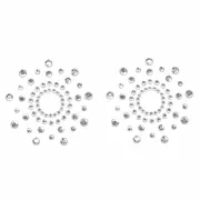 Украшения – стразы на грудь BIJOUX INDISCRETS MIMI SILVER
