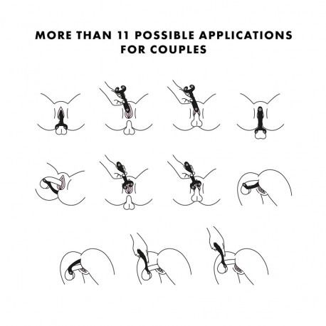 Багатофункціональний вібратор Satisfyer Endless Fun, чорний вид 9