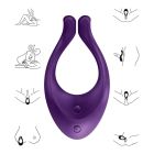 Вібратор для пар Satisfyer Endless Love багатофункціональний, фіолетовий вид 5