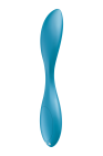 Мульти вібратор універсальний SATISFYER G-SPOT FLEX 1 блакитний вид 6