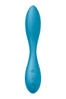Мульти вібратор універсальний SATISFYER G-SPOT FLEX 1 блакитний вид 7