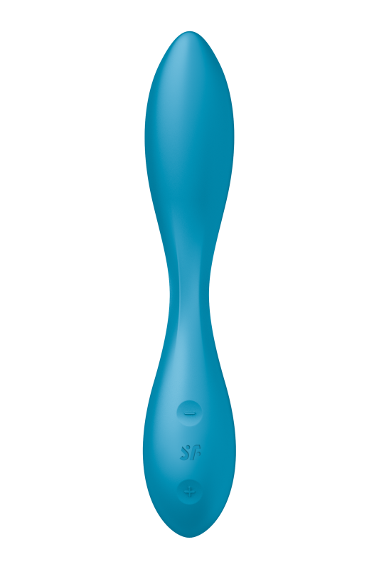 Мульти вібратор універсальний SATISFYER G-SPOT FLEX 1 блакитний вид 7