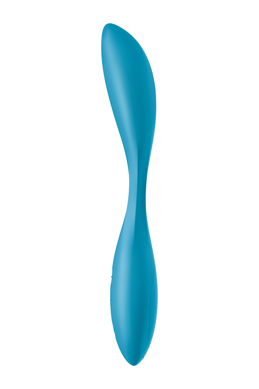 Мульти вібратор універсальний SATISFYER G-SPOT FLEX 1 блакитний вид 4