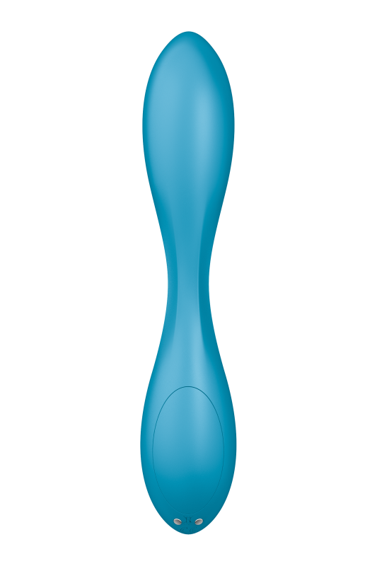 Мульти вібратор універсальний SATISFYER G-SPOT FLEX 1 блакитний вид 5