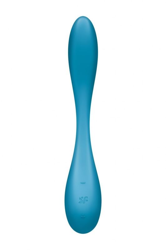 Мультивібратор SATISFYER G-Spot Flex 5+ керування телефоном, блакитний вид 6