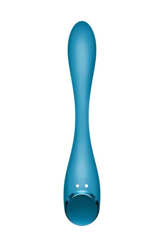 Мультивібратор SATISFYER G-Spot Flex 5+ керування телефоном, блакитний вид 4