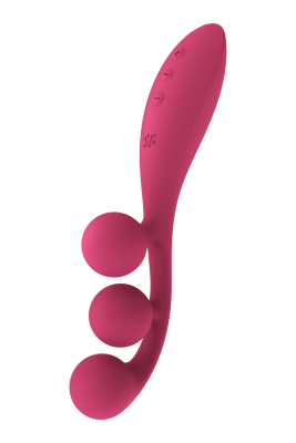 Мультивібратор Satisfyer Tri Ball 1 з трьома моторами, рожевий