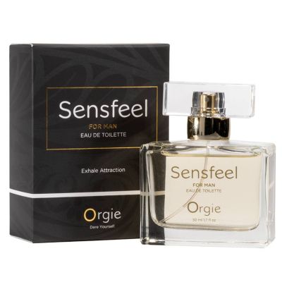 Мужская туалетная вода Orgie SENSFEEL + афродизиак, 50 мл