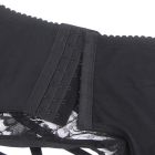 Мужской кружевной пояс с подвязками Star Night черный, M вид 12