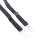 Мужской кружевной пояс с подвязками Star Night черный, S вид 11