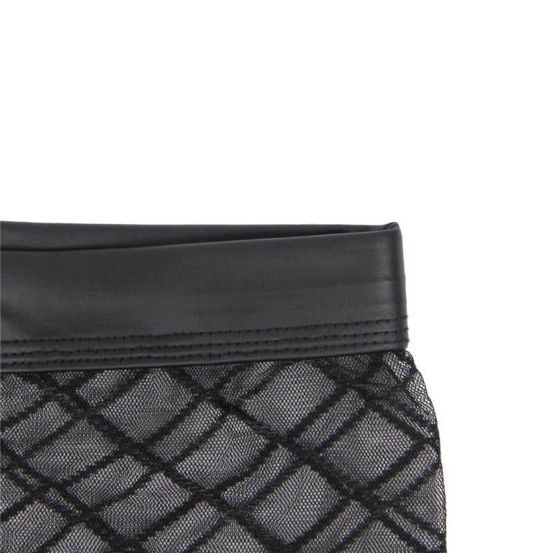 Мужские сексуальные прозрачные трусы-боксеры Star Night, черный вид 6