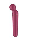 Мікрофон Satisfyer Planet Wand-er для масажу та точкової стимуляції ерогенних зон, бордовий вид 3