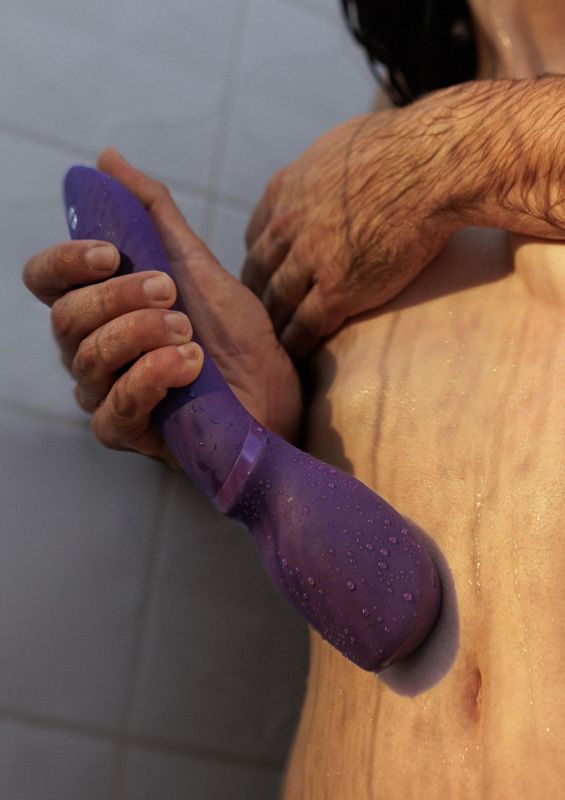 Смарт-Микрофон вибромассажер We-Vibe Wand 2, фиолетовый вид 13