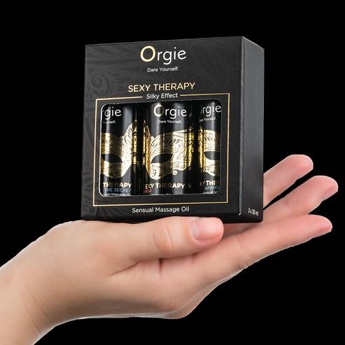 Міні-колекція масажних масел Orgie "Sexy Therapy" 3 засоби по 30 мл вид 4