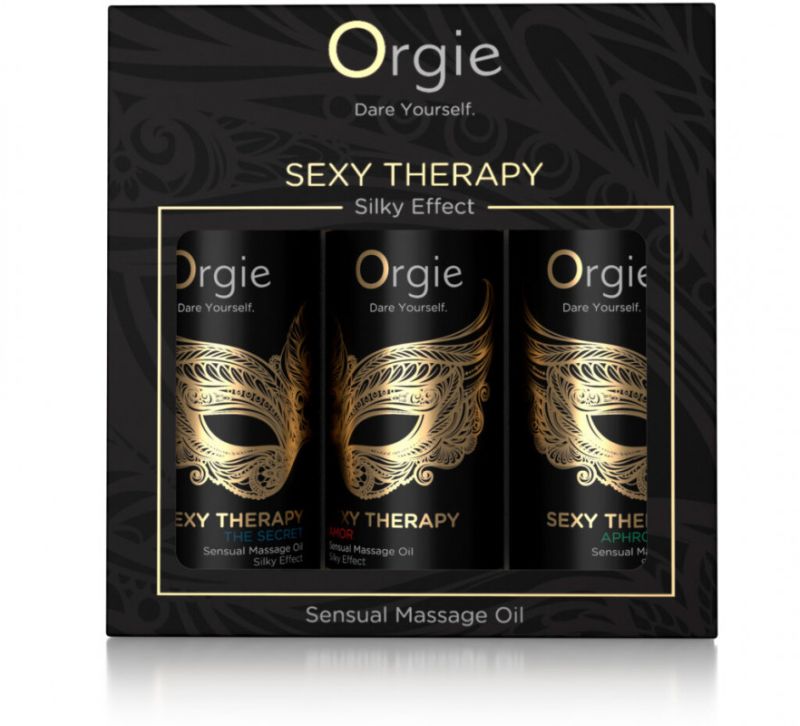 Міні-колекція масажних масел Orgie "Sexy Therapy" 3 засоби по 30 мл вид 2