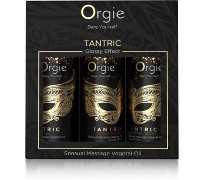 Мини-коллекция массажных масел Orgie "Tantric", 3 x 30 мл