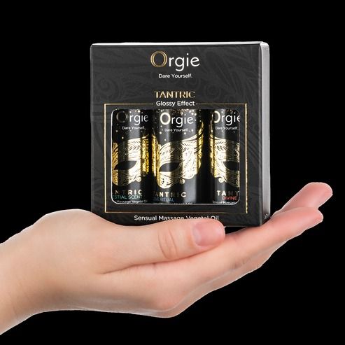 Міні-колекція масажних олій Orgie "Tantric", 3 x 30 мл вид 6
