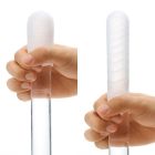 Мини мастурбатор нереалистичный Tenga Pocket Cold Spark, с рельефом, белый вид 4