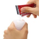 Мини мастурбатор нереалистичный Tenga Pocket Wave Line, с рельефом, белый вид 3