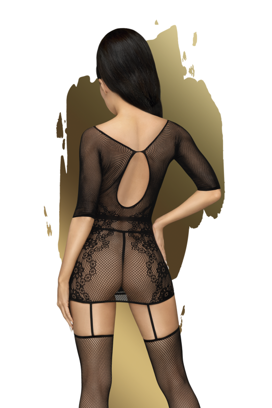 Міні сукня з панчохами Penthouse High stakes black (S-L) вид 3