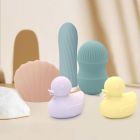 Мини-вибратор для клитора рельефный Sweet Em Velvet Lure, 10 режимов вибрации, голубой вид 11