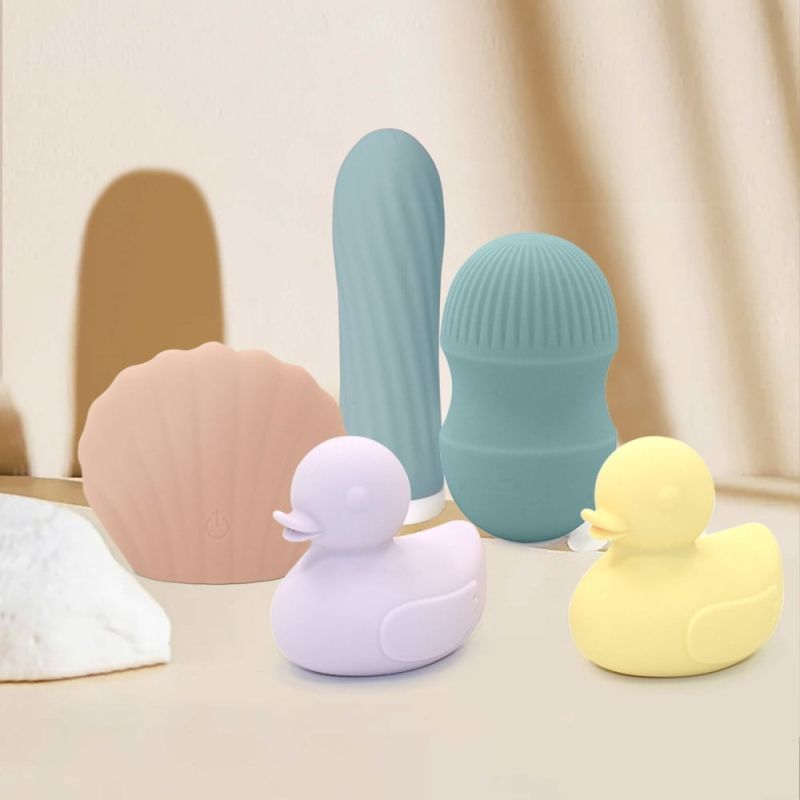 Міні-вібратор для клітора рельєфний Sweet Em Velvet Lure, 10 режимів вібрації, блакитний вид 11