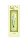 Міні вібратор для точки G Every Night Toys з кольоровим світлодіодом, зелений градієнт вид 6