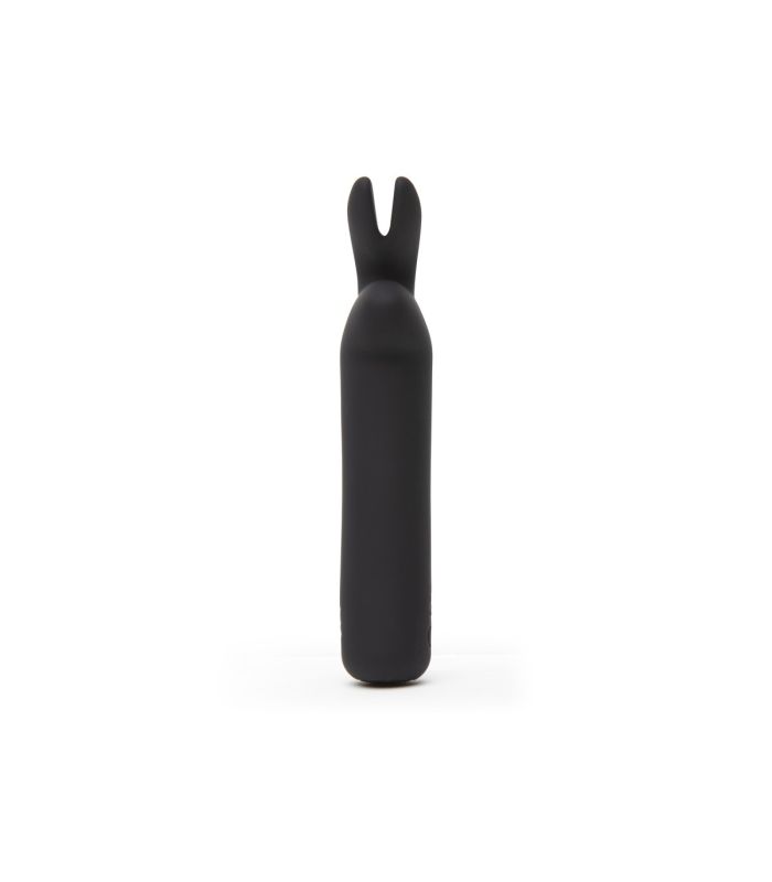 Міні вібратор Happy Rabbit Rechargeable Bullet BLACK вид 3