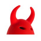 Міні вібратор-куля ,,Диявол,, Adrien Lastic силіконовий, червоний вид 4