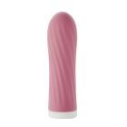 Міні-вібратор рельєфний Sweet Em Velvet Lure, рожевий вид 2
