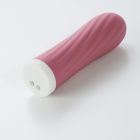 Міні-вібратор рельєфний Sweet Em Velvet Lure, рожевий вид 6