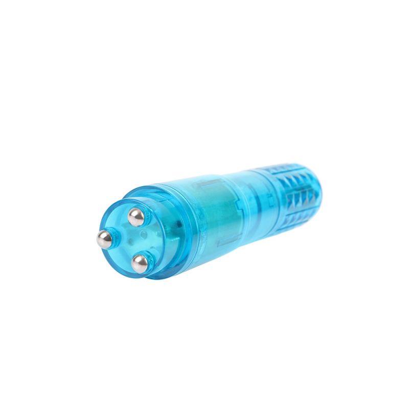 Міні-вібратор із змінними насадками Chisa Basic Luv Theory Ultimate Massager, блакитний вид 6