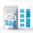 Міні-вібратор із змінними насадками Chisa Basic Luv Theory Ultimate Massager, блакитний вид 2