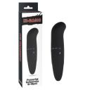 Мини-вибромассажер Chisa Hi-Basic Powerful Invigorate G-Spot для точки G, черный