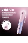 Миниатюрный вакуумный стимулятор клитора Satisfyer Bold Kiss розово-сиреневый вид 6