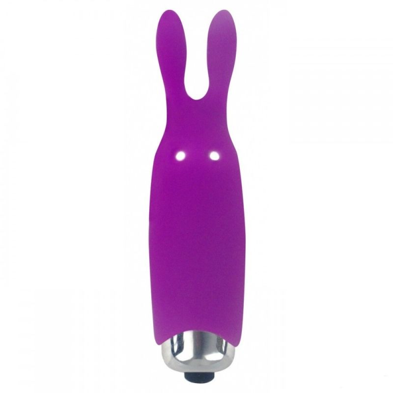 Мінівібратор у вигляді кролика Adrien Lastic Pocket Vibe Rabbit фіолетовий вид 2