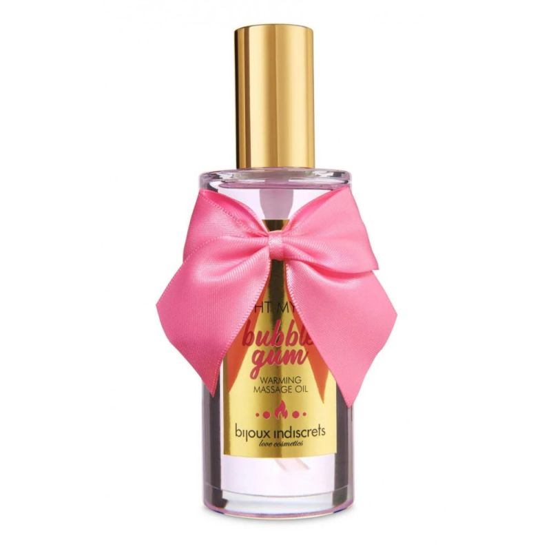 Набір Bijoux Bubblegum (масажна олія, масажний гель, блиск на губ) з ароматом жувальної гумки вид 5