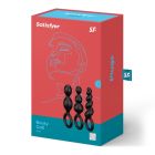 Набір анальних ланцюжків Satisfyer Booty Call set of 3 чорний вид 4