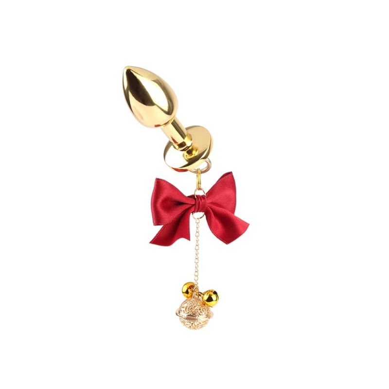 Набор CHISA Senuelo Sexy Tempter Kit анальная пробка и зажимы на соски с бантиками вид 3