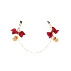 Набор CHISA Senuelo Sexy Tempter Kit анальная пробка и зажимы на соски с бантиками вид 5