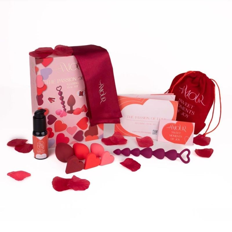 Набор для анальной тренировки Dream Toys Amour The Passion Of Love с бусинами и аксессуарами вид 3